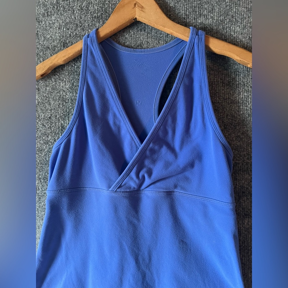 Lululemon OG Original Tank top Bluish Purple Athletic Coquette 18”ptp 30”chest S